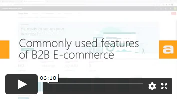 Commonly used features of B2B Ecommerce