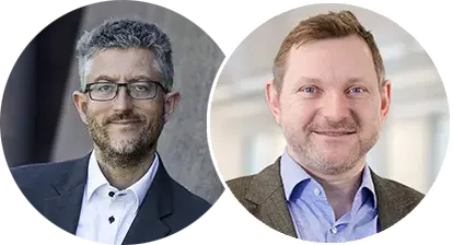 Bo Hansen Hansen and Thomas Hasle at Abakion